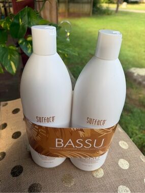 SURFACE Bassu Moisture Shampoo & Conditioner DUO Set 33.8 fl oz ~ NEW! $160 MSRP